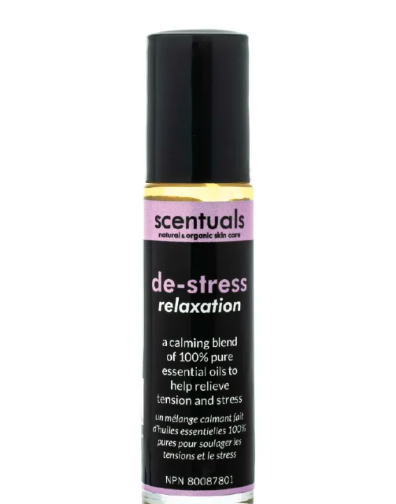 De-Stress Roll-On - 9ml Boxed (Scentuals)
