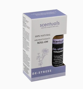De-Stress Roll-On - 9ml Boxed (Scentuals)