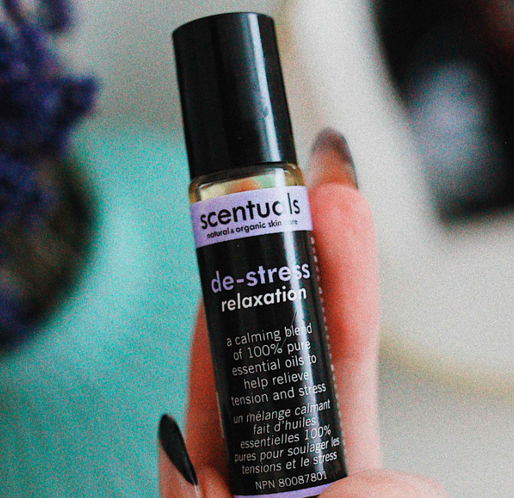 De-Stress Roll-On - 9ml Boxed (Scentuals)