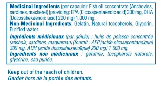 EPA/DHA essentials - 180 Softgel Capsules (Pure Encapsulations)