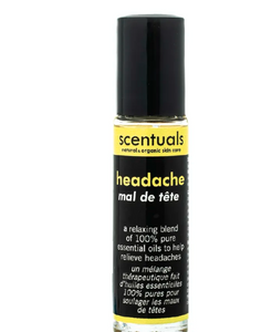 Headache Roll-On - 9ml Boxed (Scentuals)
