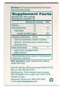 Koflet Lozenges in Vanilla Chai - 20 count (Himalaya Botanique)
