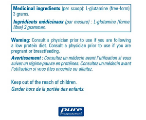 l-Glutamine powder - 227 grams (Pure Encapsulations)