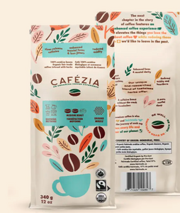 Medium Roast Organic Coffee: Ground  340g (Cafezia)