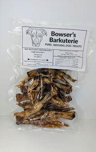 All Natural Dehydrated Chicken Feet - 10 Count (Bowser's Barkuterie)