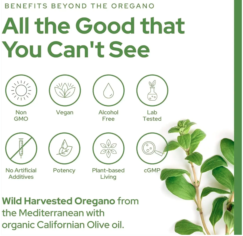 Organic Oregano Oil - 30ml (Plant of Life)