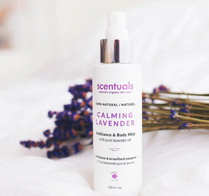 Calming Lavender Ambiance & Body Mist - 120ml (Scentuals)