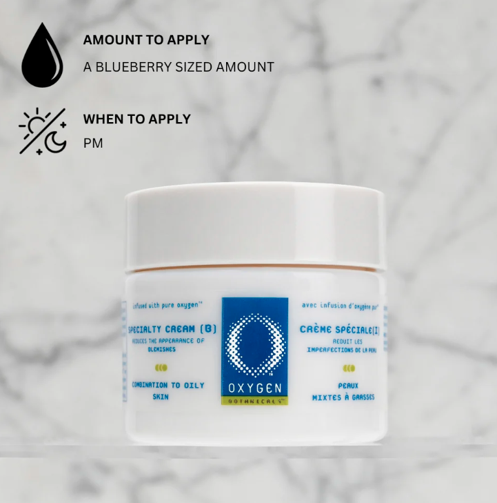 Specialty Cream B (Diminishes Blemishes) - 60 ml (Oxygen Botanicals)