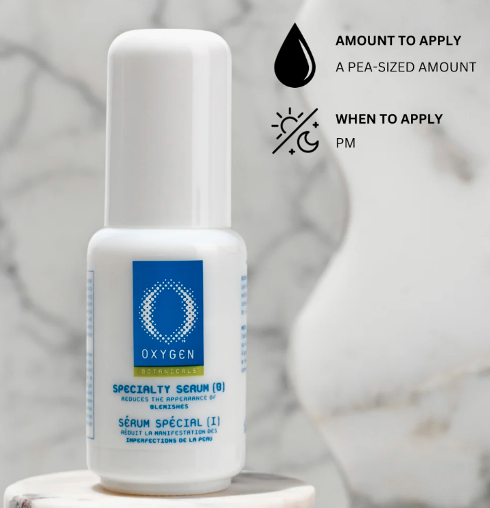 Specialty Serum B ( Diminishes Blemishes) 30ml - Oxygen Botanicals