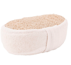 Vegan 2-IN-1 Loofah Bath Sponge with strap