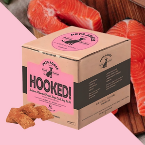 Wild Salmon Regular Dog Biscuit Treats: Teeth-Cleaning - 2lb