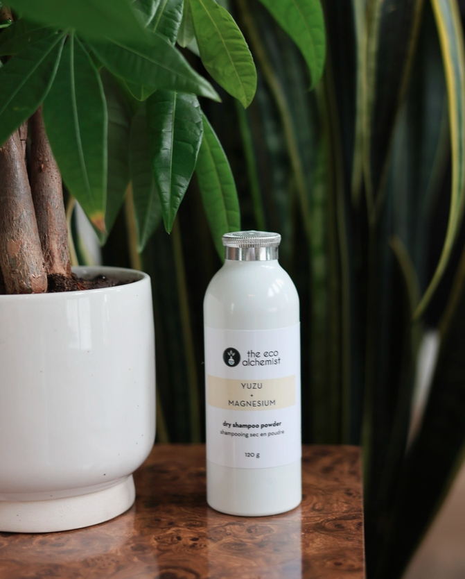 Yuzu + Magnesium Dry Shampoo Powder 120g (Eco Alchemist)