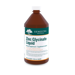 Zinc Glycinate Liquid - 450ml (Genestra)